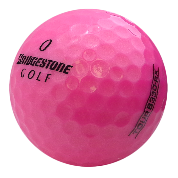 Bridgestone B330-RX Pink Used Golf Balls | GolfBallHero.com – Golf