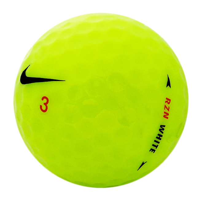 Nike RZN White Yellow GolfBallHero Golf Ball Hero